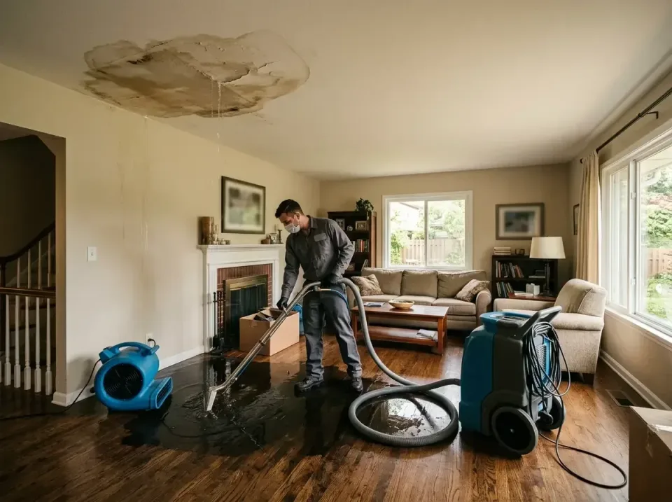 attic-pipe-burst-ceiling-drip-008 — frequently asked questions, Water Damage Restoration & Carpet Care in Ludlow, KY